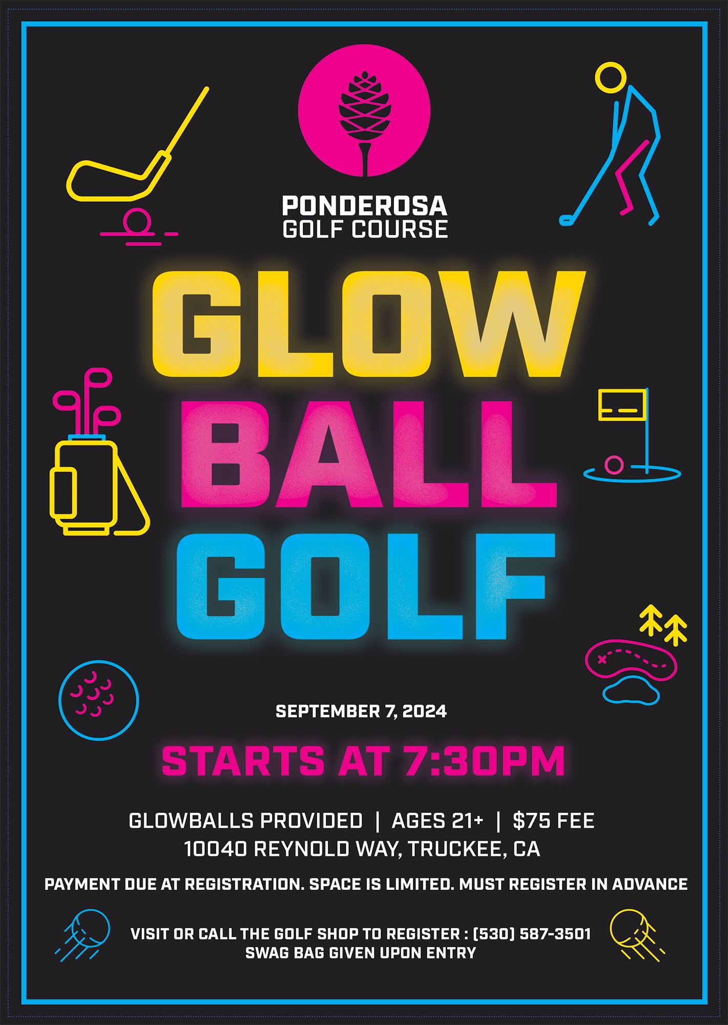 Glowball Golf Tournament 2024